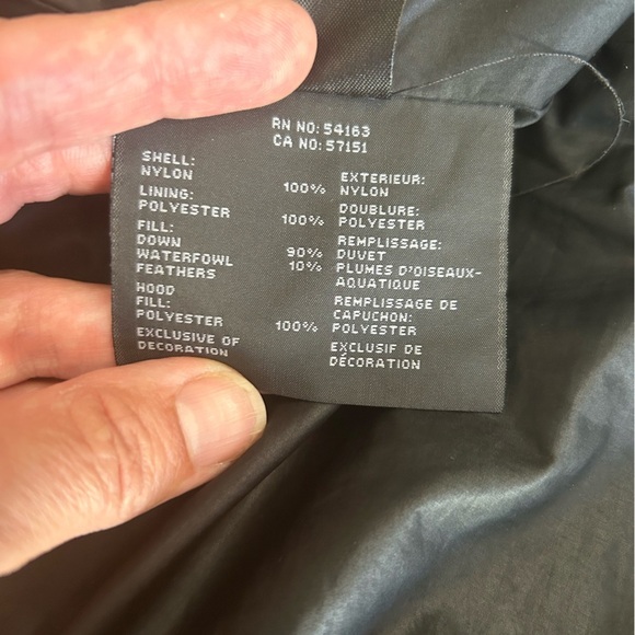 Marc New York Andrew Mark down-filled black puffer coat size small - Picture 9 of 14